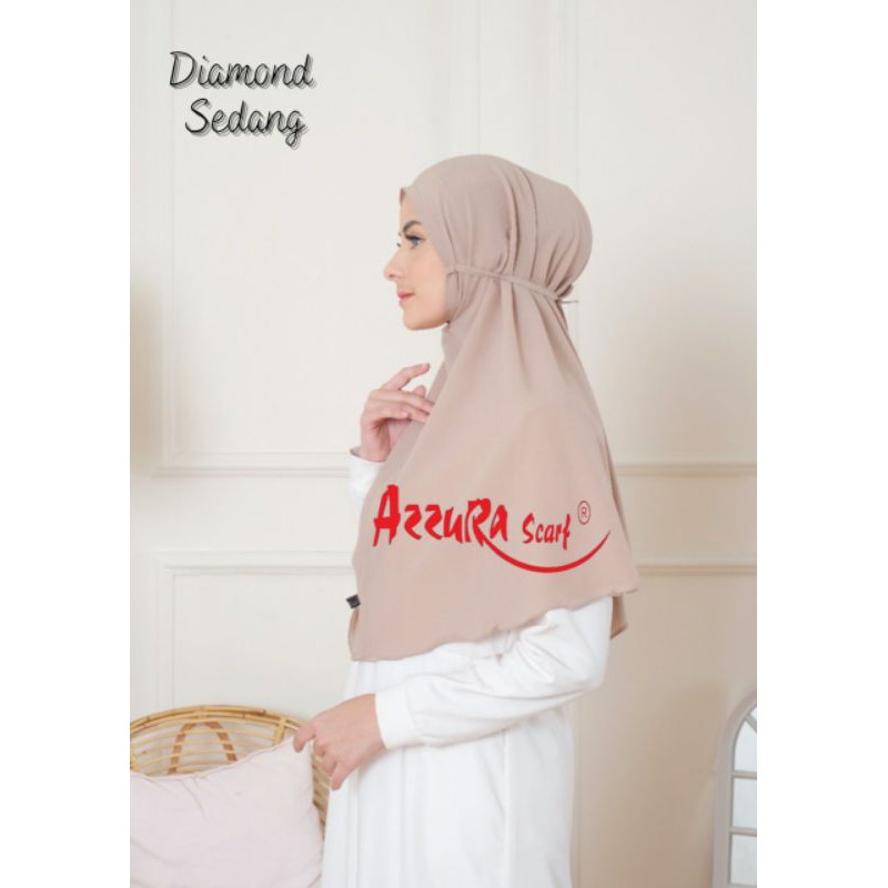 BERGO MARYAM DIAMOND | HIJAB MARYAM | ORIGINAL | AZZURA | BERGO TALI | BERGO POLOS | HIJAB INSTAN-5