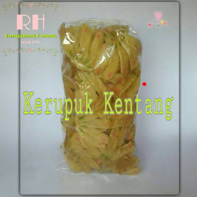 

Kerupuk kentang Isi 500 gr