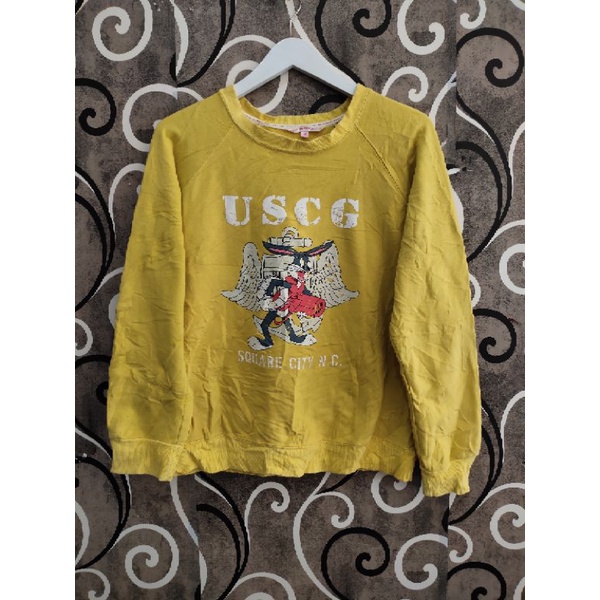 crewneck sweater bugs bunny second / preloved