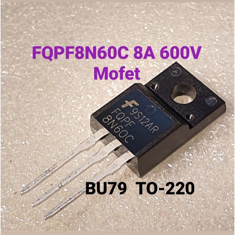 FQPF8N60C FQPF 8N60C 8N60 8A 600V TO-220 Mosfet BU79