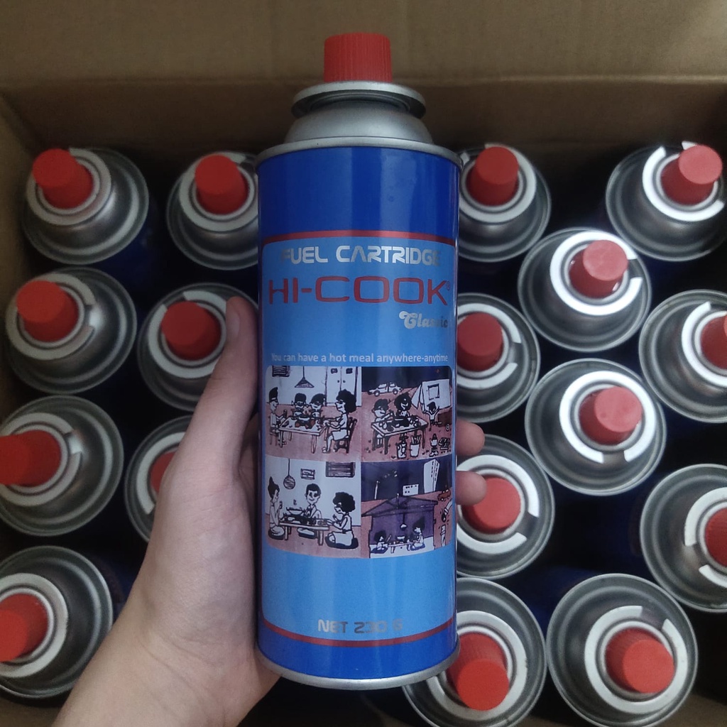 [KOSONG] Hi Cook Tabung Gas Kosong lengkap dengan tutup / Tabung Hi Cook Kosong