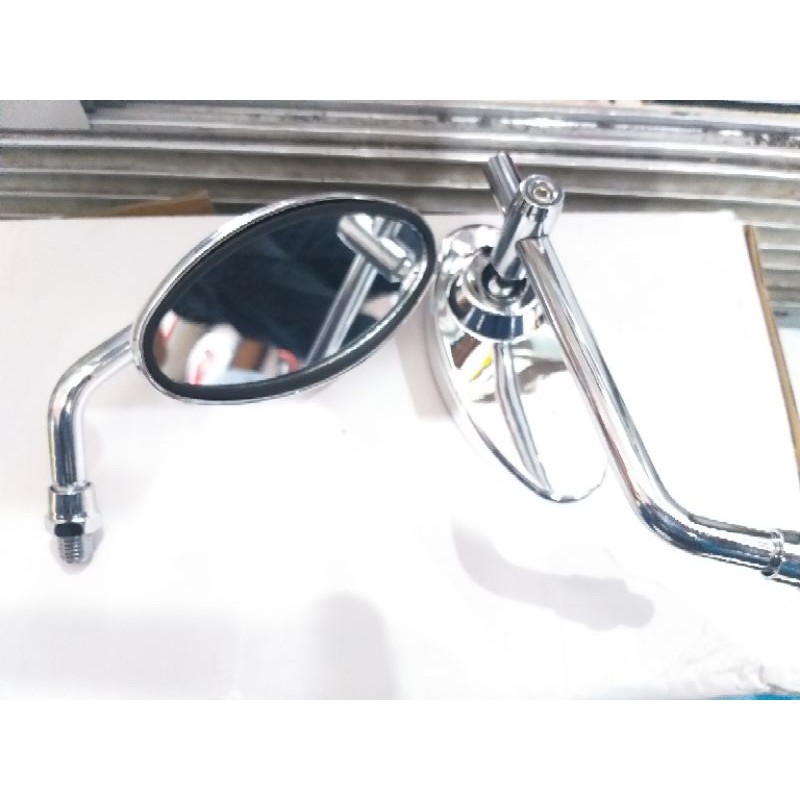 SPION OVAL DAY SPION DAY OVAL CROME KC PUTIH HONDA