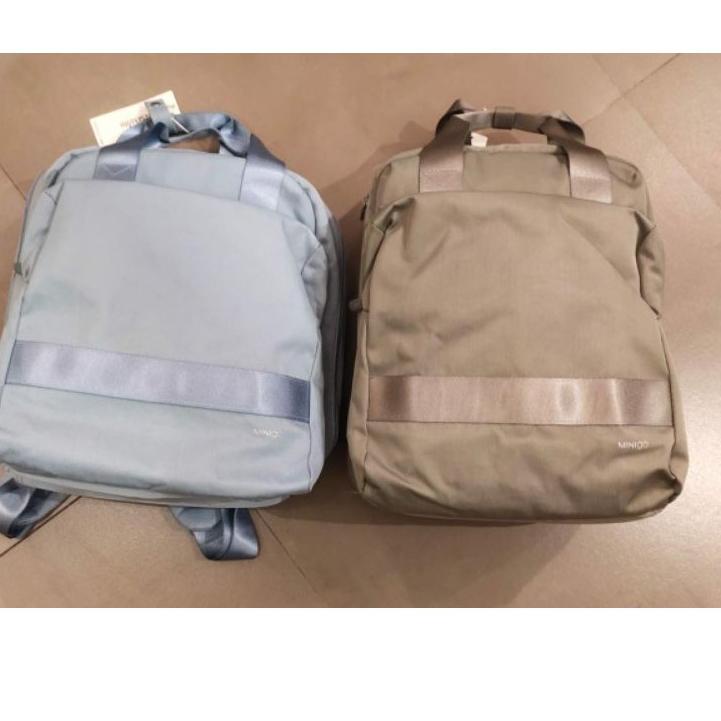 [PROMO VSJ90] MINIGO LAPTOP BACKPACK Ransel / backpack multifungsi miniso 26*12*35cm Kirim Sekarang