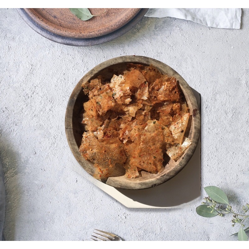 

KRIPIK KACA PEDAS DAUN JERUK 145gr