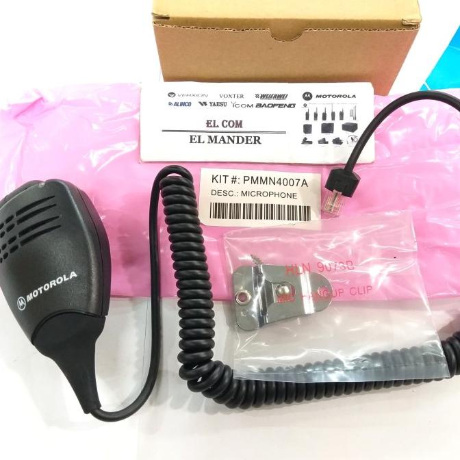 Extra Mic Motorola Gm 338 - Extramic Radio Rig Motorola Gm 338