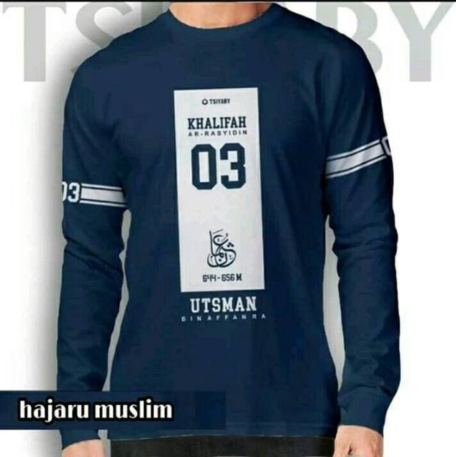 NIQABIS KAOS DAKWAH MUSLIM LONGSLEEVE HIJRAH KAJIAN ISLAM TAUHID SAHABAT NABI MUHAMMAD SAW DISTRO