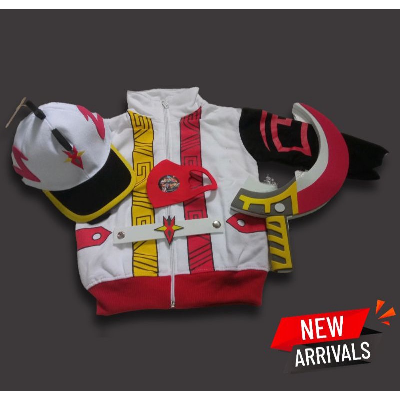 Jaket boboiboy supra set murah/topi boboiboy supra paling laris