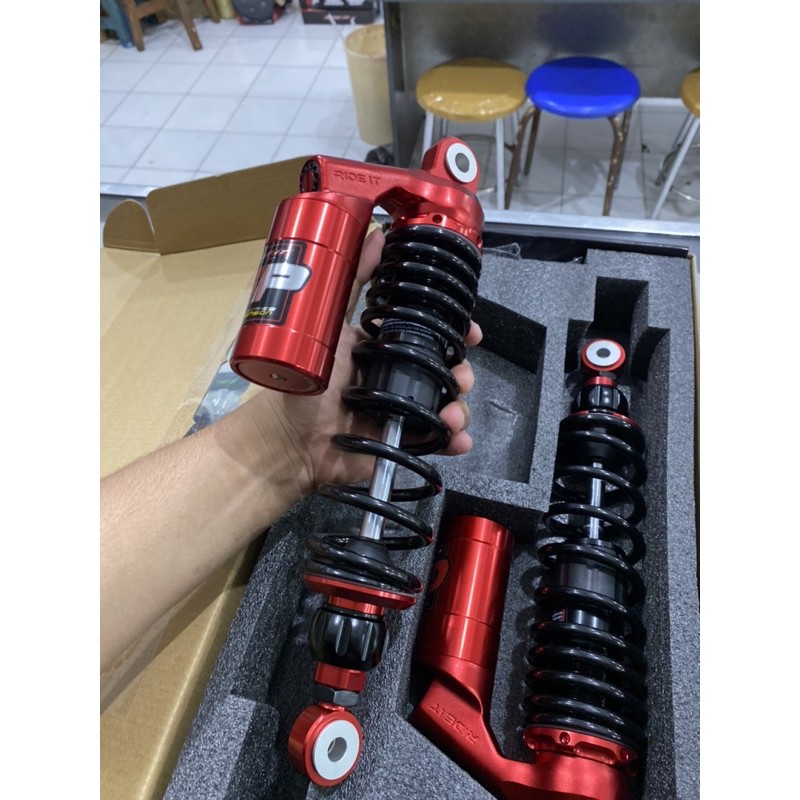 SKOK SHOCKBRAKER RIDE IT GP PRO SERIES BLACK RED 28 30 32 34 REBOUND CLICK