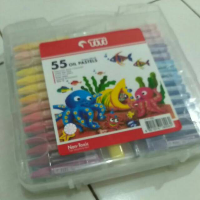 

Krayon titi 55 kualitas terbaik, aman non toxid. Mohon ditanya stok dulu sebelum order