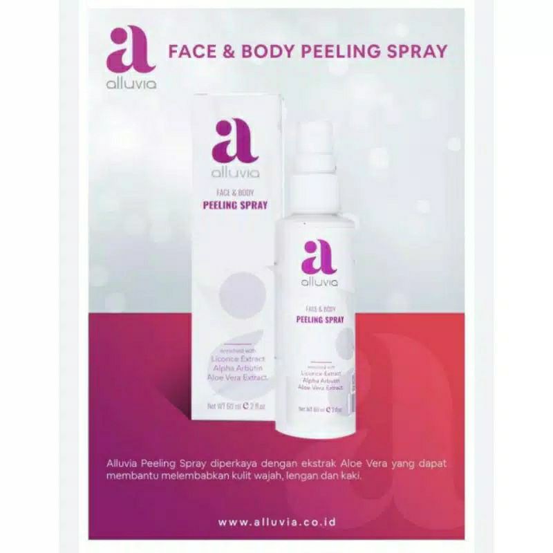 Alluvia Peeling Spray - Alluvia Original 100%