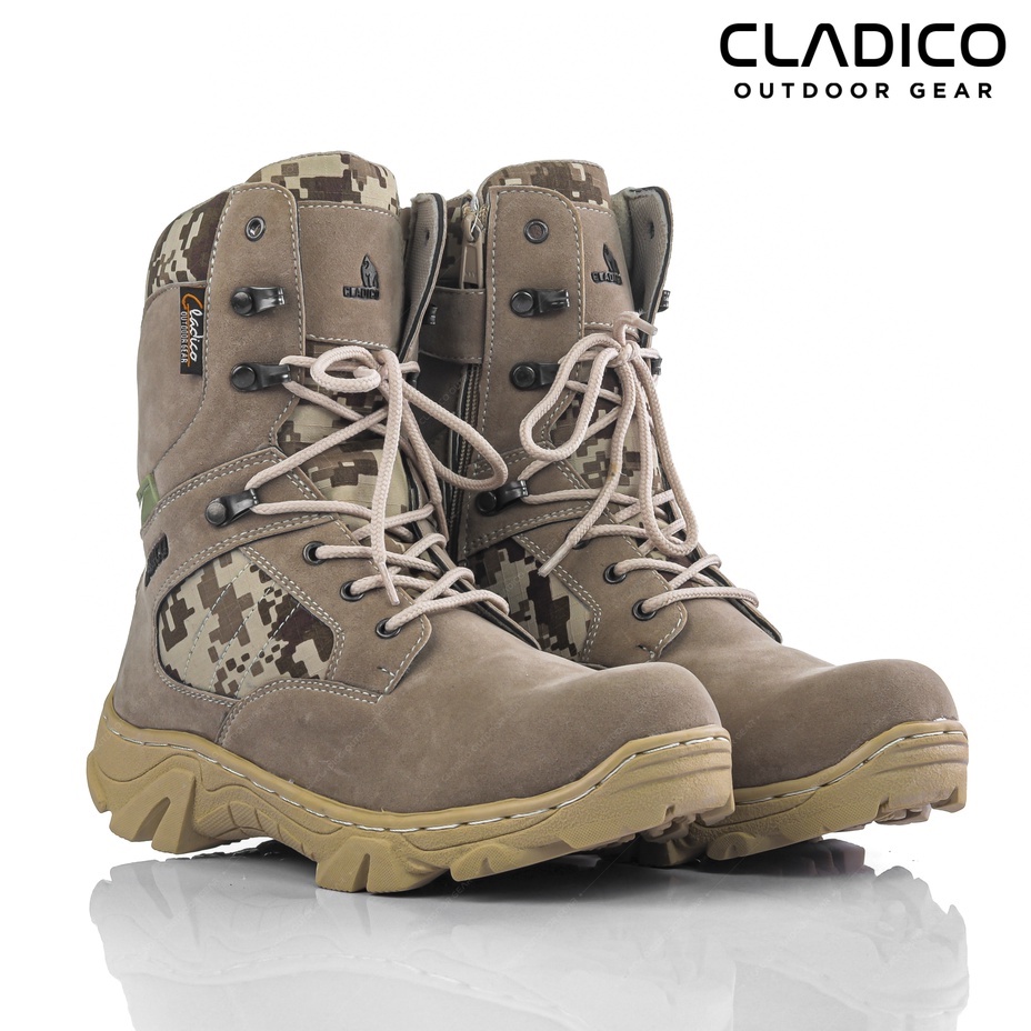 Sepatu Safety Boots Ujung Besi Pria Cladico Rockwell High Kekinian Terlaris