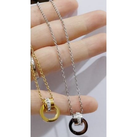 Kalung Titanium Anti Karat Wanita Terbaru kl.02