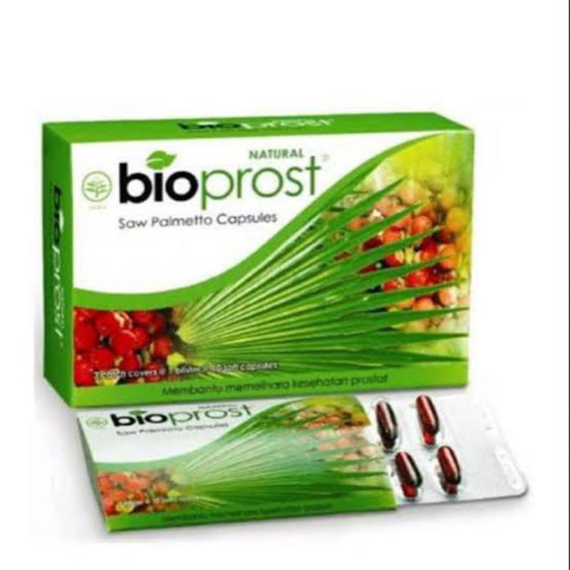 BIOPROST 30'S TABLET INDOFARMA / VITAMIN PROSTAT / OBAT PROSTAT/ORIGINAL