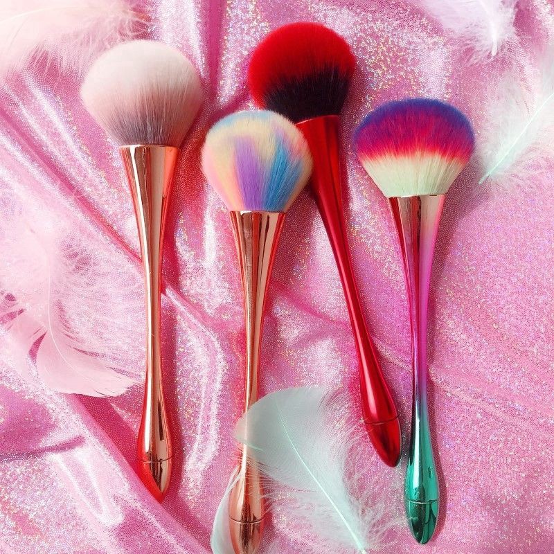 POWDER BRUSH MAKEUP LARGE / KUAS MAKEUP BESAR PORTABLE