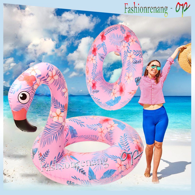 Ban Renang Dewasa Swim Ring Motif / Alat Berenang Dewasa / Pelampung Tiup