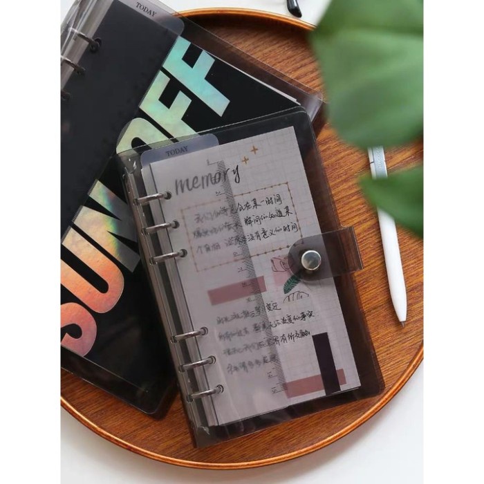 

Star A6 Binder Hologram 6 Ring Hemat