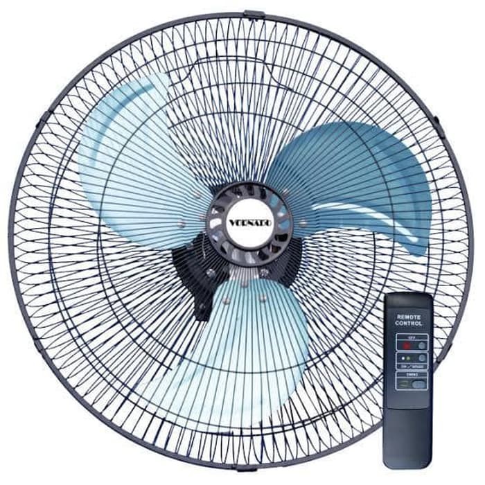 Kipas Angin Wall Fan/ dinding/ remote/ besi 18 inci vornado