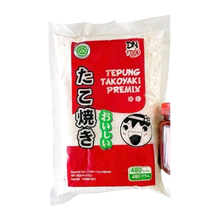 

DNFood Tepung Takoyaki 480 gram Halal siap pakai sudah ada rasa