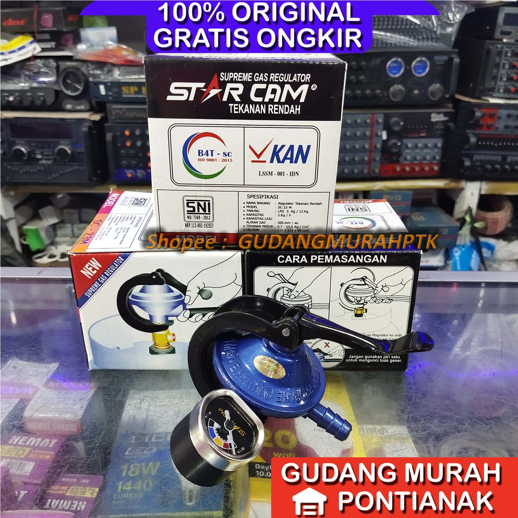 Regulator Starcam METERAN JARUM SC-23CM