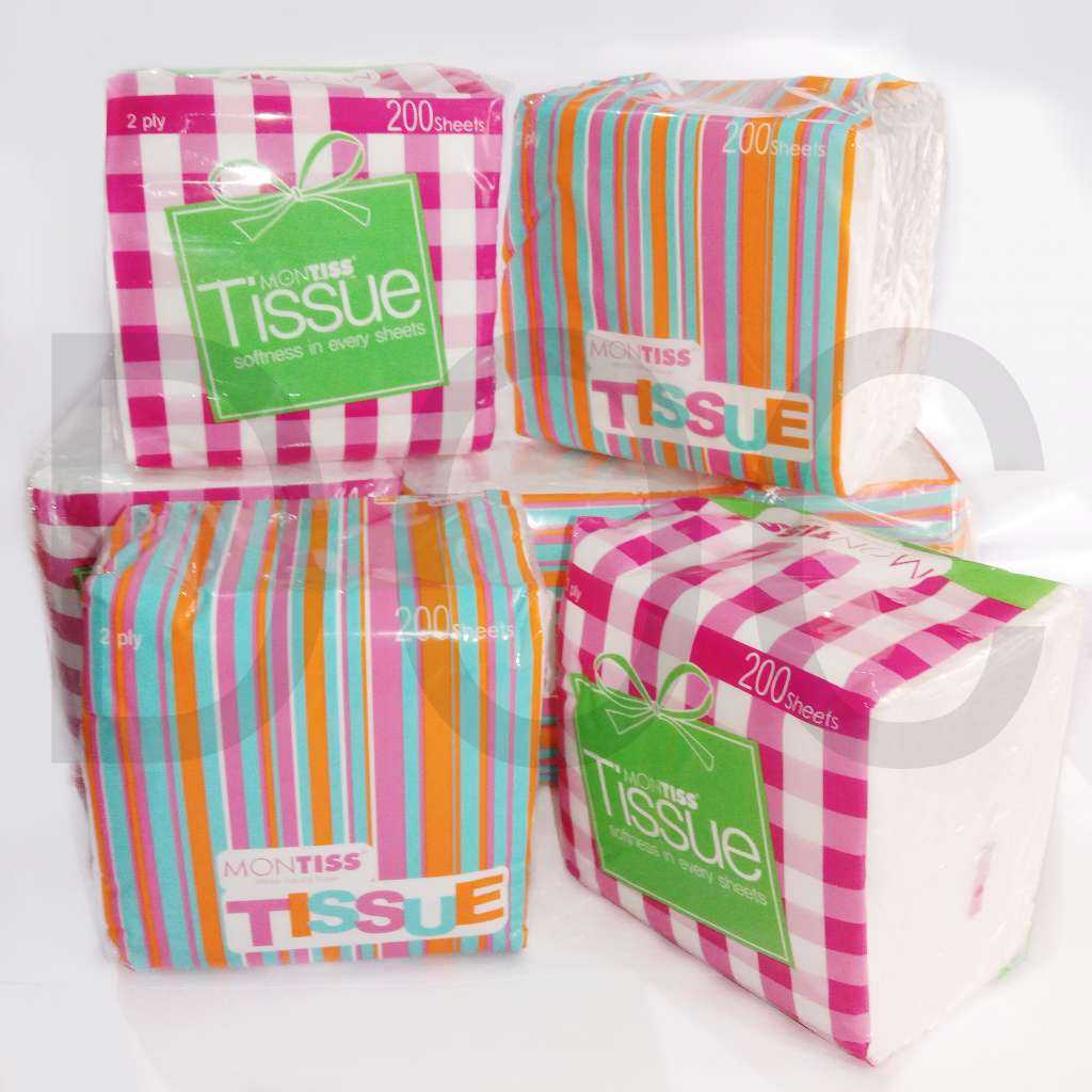 Montiss Facial Tissue 120 Sheets dan 200 Sheets