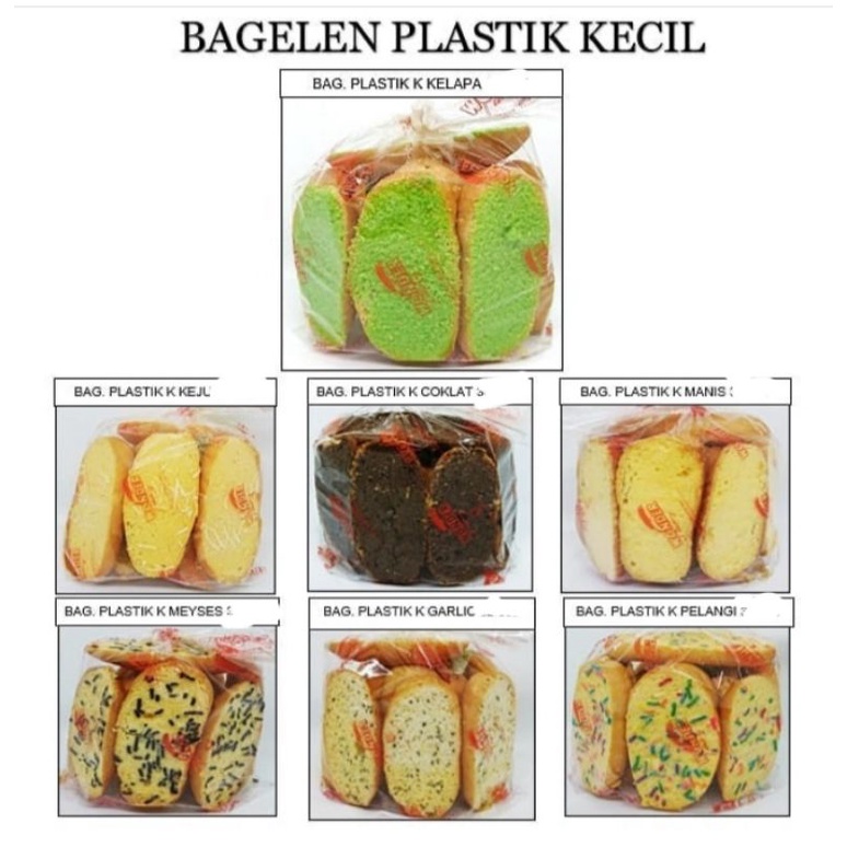 

Bagelen Plastik Kecil Wonder Bakery Salatiga