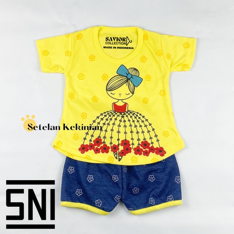 [SK] Set Anak Perempuan 1thn Harga Grosir Baju Anak Cewek 6bulan_12bulan Lucu Newborn Setelan Baby