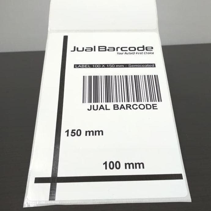 CEV - KERTAS LABEL PRINTER BARCODE 100 X 150 MM ( 1 LINE ) 4&quot; x 6&quot; THERMAL