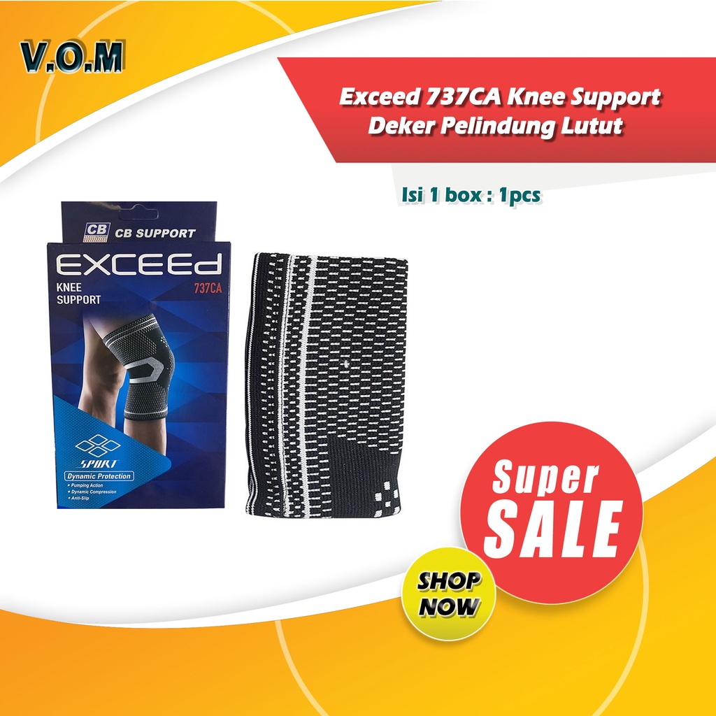 Exceed 737CA Knee Support - Deker Pelindung Lutut Dengkul Cidera 0808