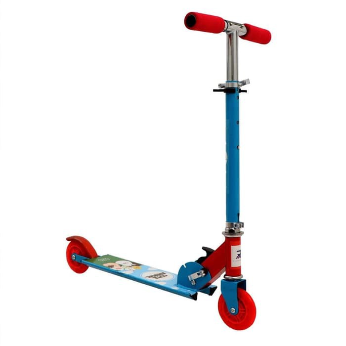 Jual RMB Scooter Skuter Roda Dua 2KS Biru Merah | Shopee Indonesia