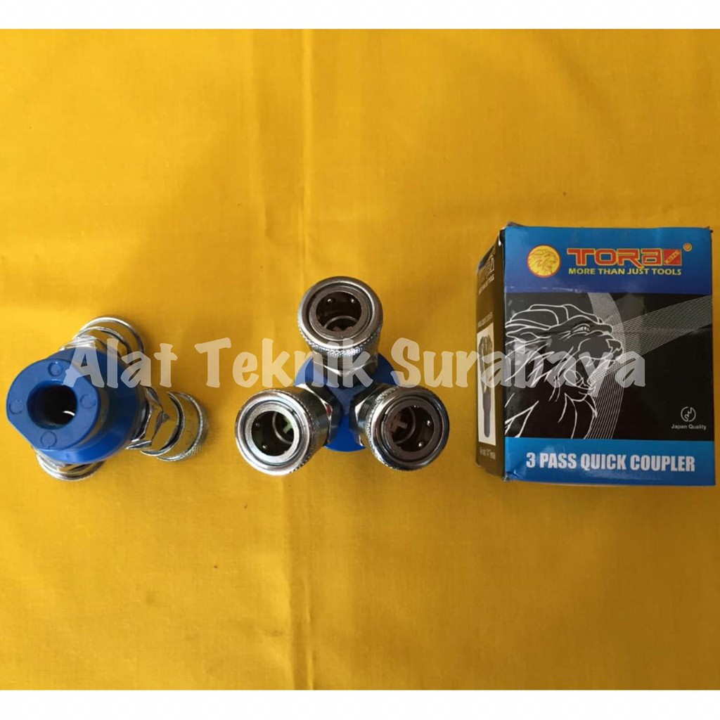 3 TIGA PASS QUICK COUPLER / COUPLER KAKI TIGA TORA KOPLER