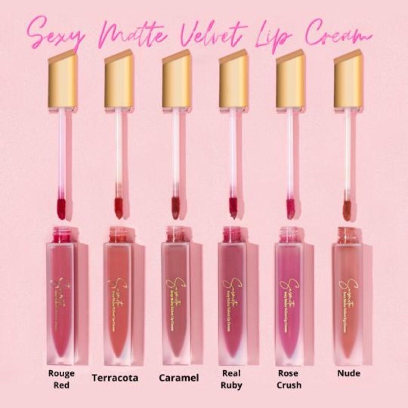 [BPOM] SASMITA Sexy Matte Velvet Lip Cream