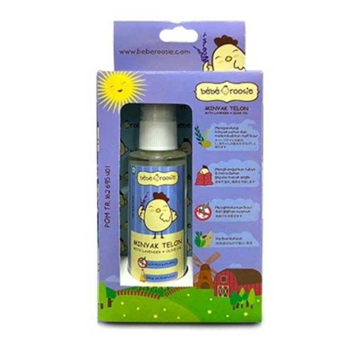 Bebe Roosie Minyak Telon with Lavender + Olive Oil 60m