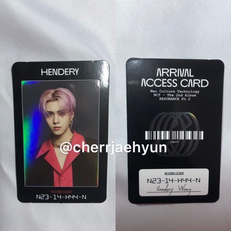 Access Card Hendery