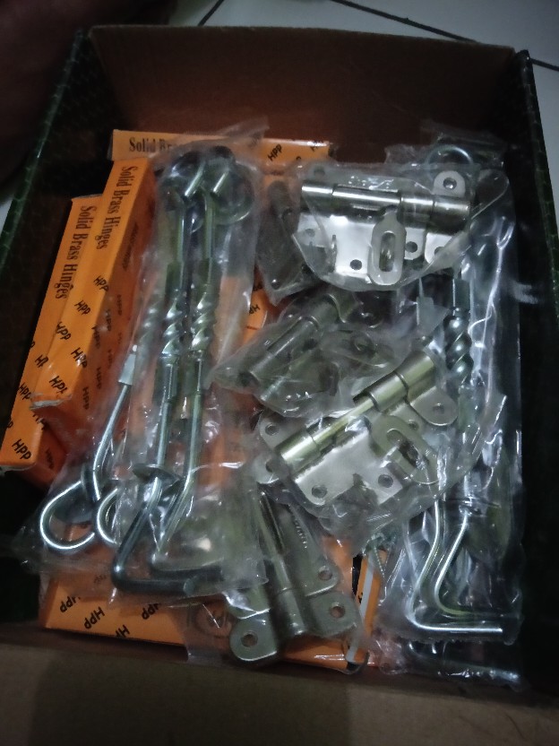 Engsel Jendela Brass Besi Kuning Uk. 3 Hpp