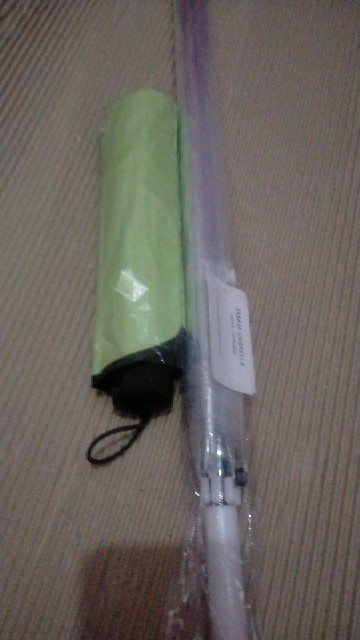 Tabasa Payung Lipat Transparan Bening