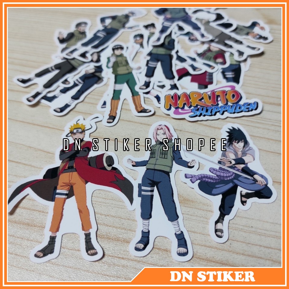 

Stiker anime naruto stiker kertas glossy naruto sipunden 20pcs sticker kertas gambar karakter naruto sipunden