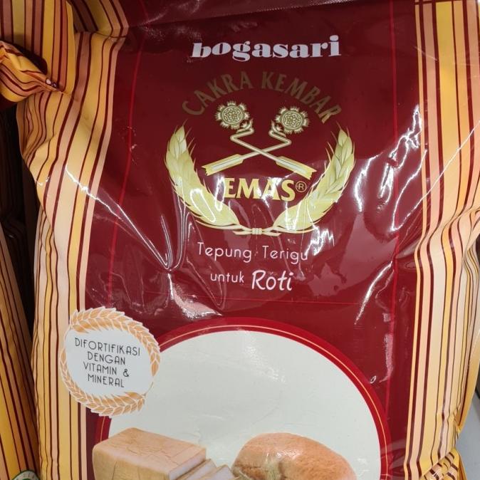 

TERBARU KHUSUS OJOl Tepung Cakra Kembar Emas Roti 5kg