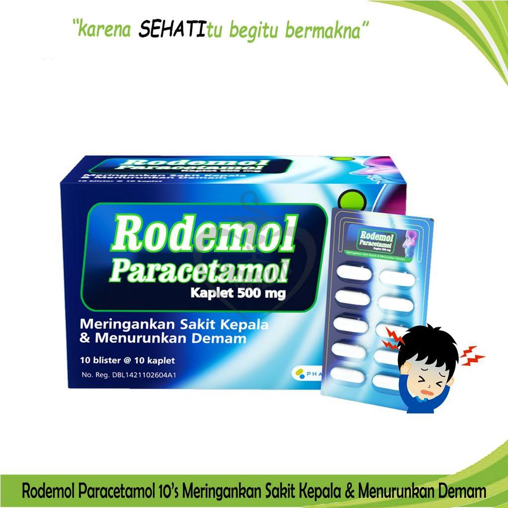 Rodemol Paracetamol Meredakan Demam Sakit Kepala Nyeri