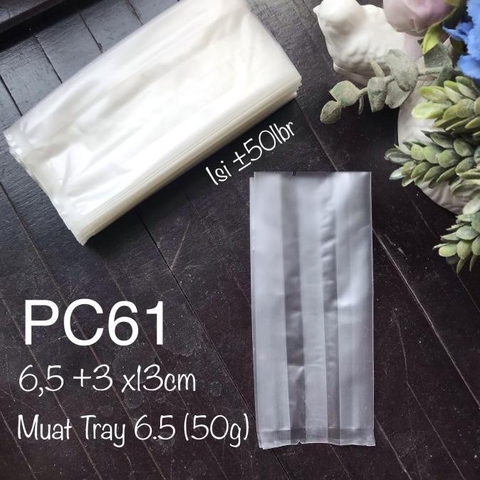 

Plastik Kue Transparan Polos Doff Cookies Snack Nougat PC61 mooncak37 Juara