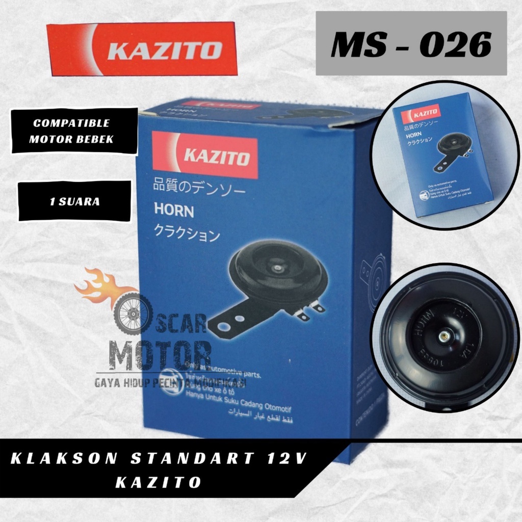 KLAKSON MOTOR CLARKSON 12 VOLT STANDARD BEBEK KAZITO クラークソン UNIVERSAL   By Mega_Racing