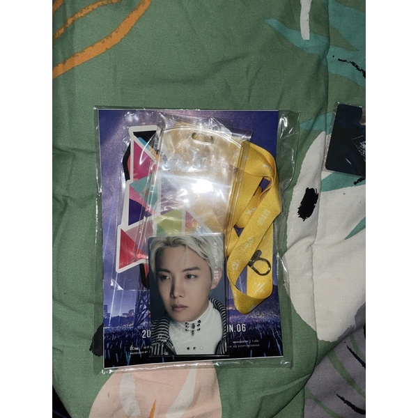 PHOTOCARD DFESTA BTS JHOPE ONLY OFFICIAL BTS FULLSET WITH LANYARD