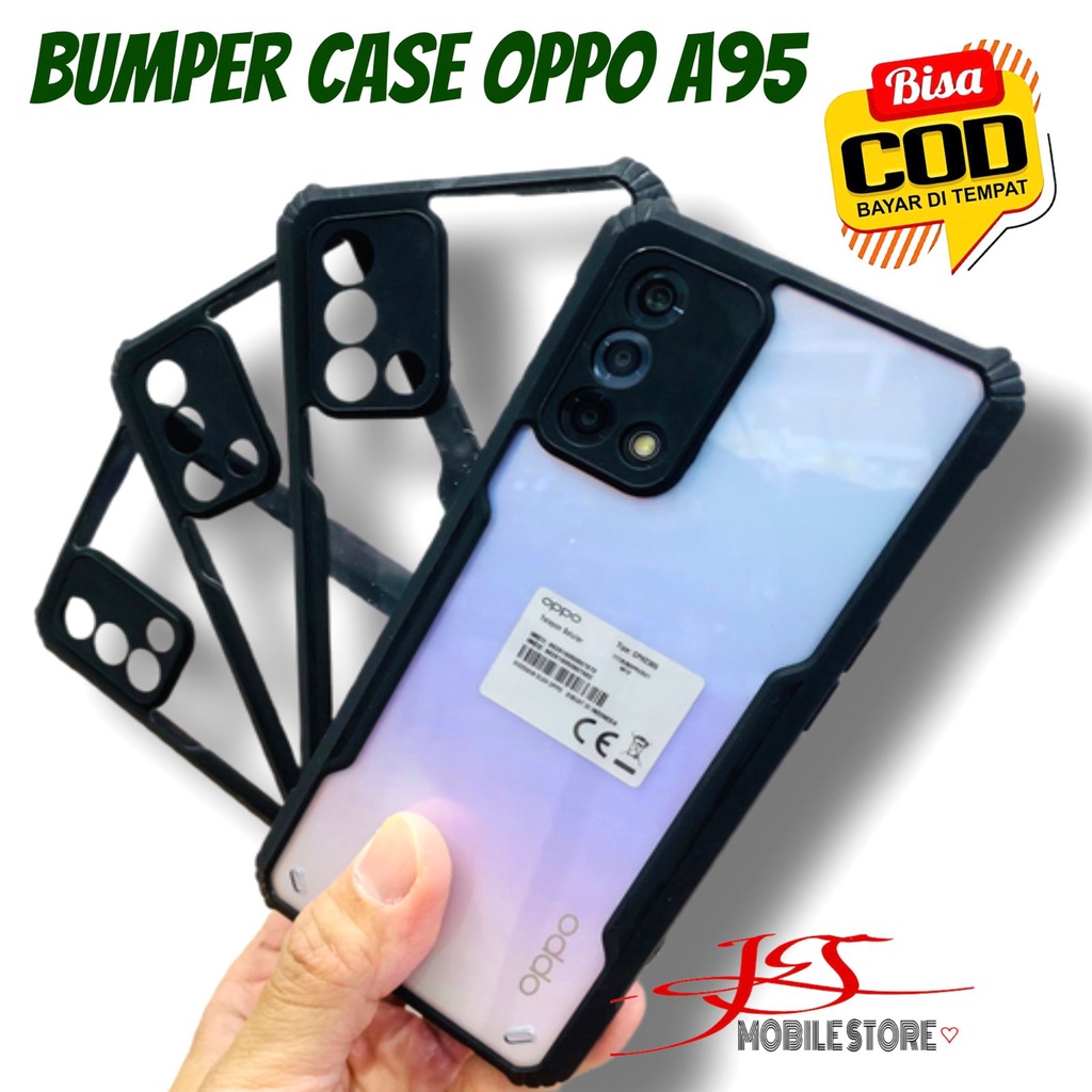 Case Oppo A95 - Bumper case Oppo A95 - hardcase Oppo A95