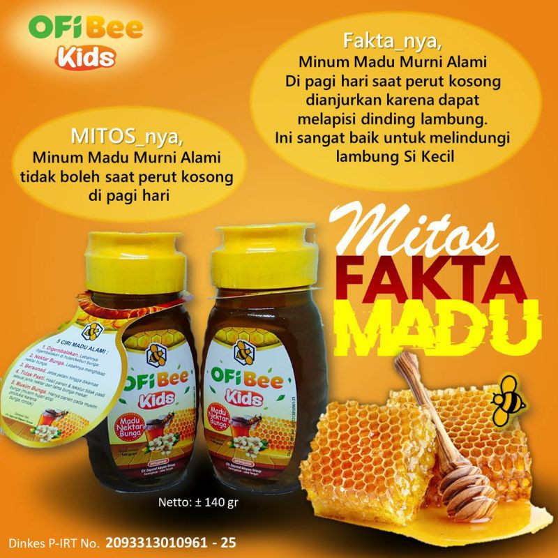 BELI 2 DAPAT 3 Madu Khusus Anak | Madu Kecerdasan dan Penambah Nafsu Makan Anak | Madu Anti Virus