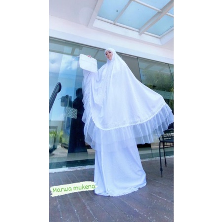 mukena sutra/mukena mahar