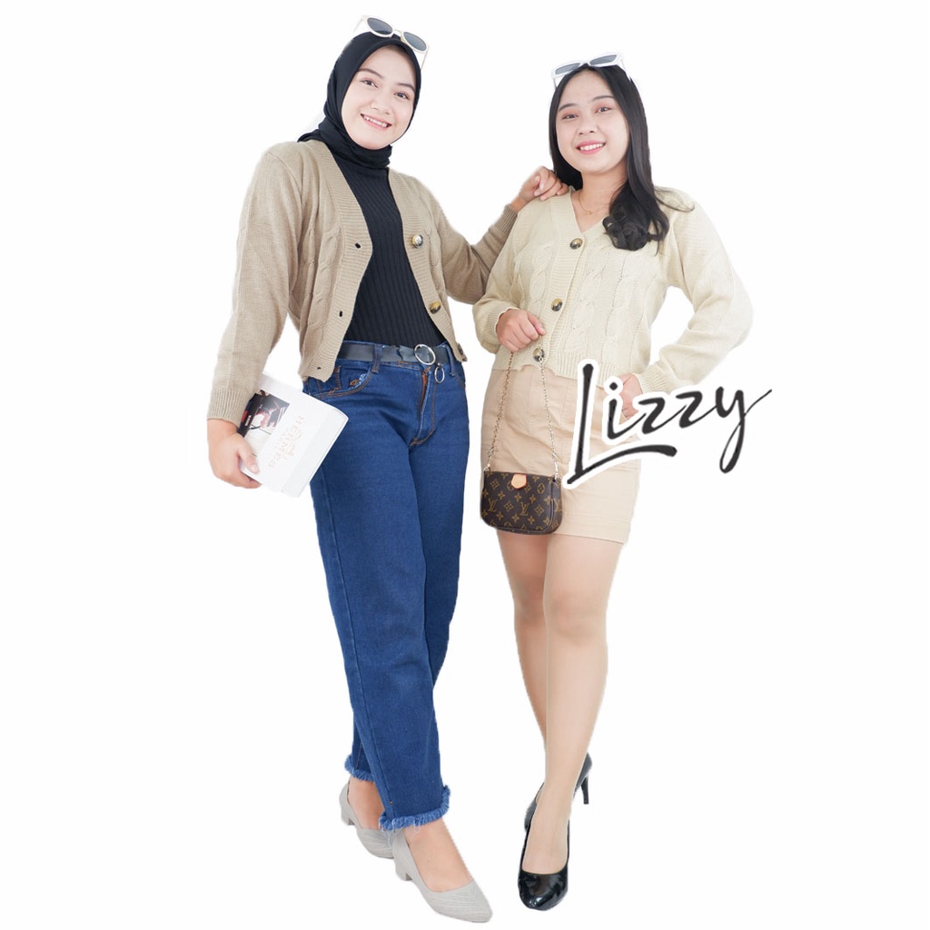 Lizzy - HAZEL CABLE CARDIGAN