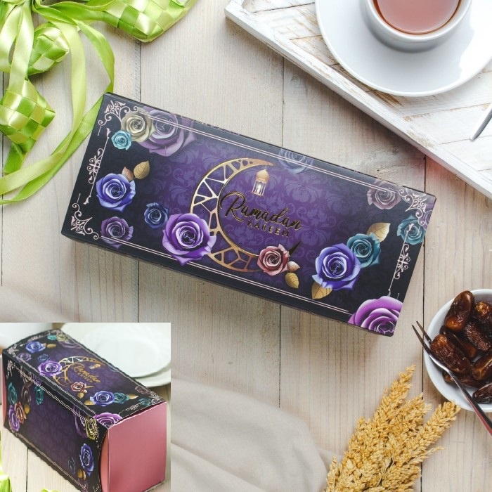 

ITA VIOLET- dus box packaging kotak hampers kue lebaran idul fitri