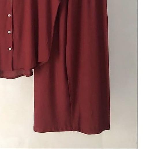 RF FASHION - Set Kemeja Polos // Piyama Baju Tidur Dewasa