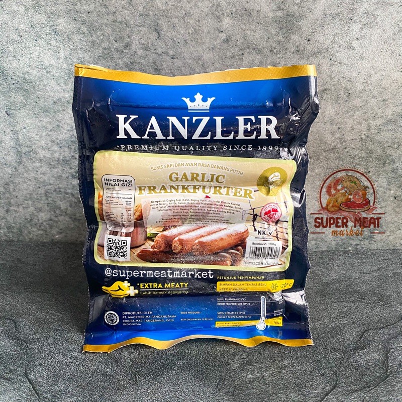 Kanzler Garlic Frank 300gr