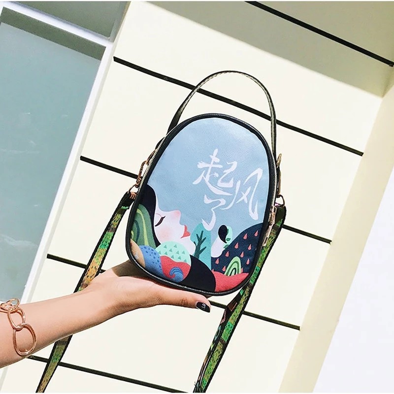 TAS SELEMPANG PRINTING 3D TAS WANITA