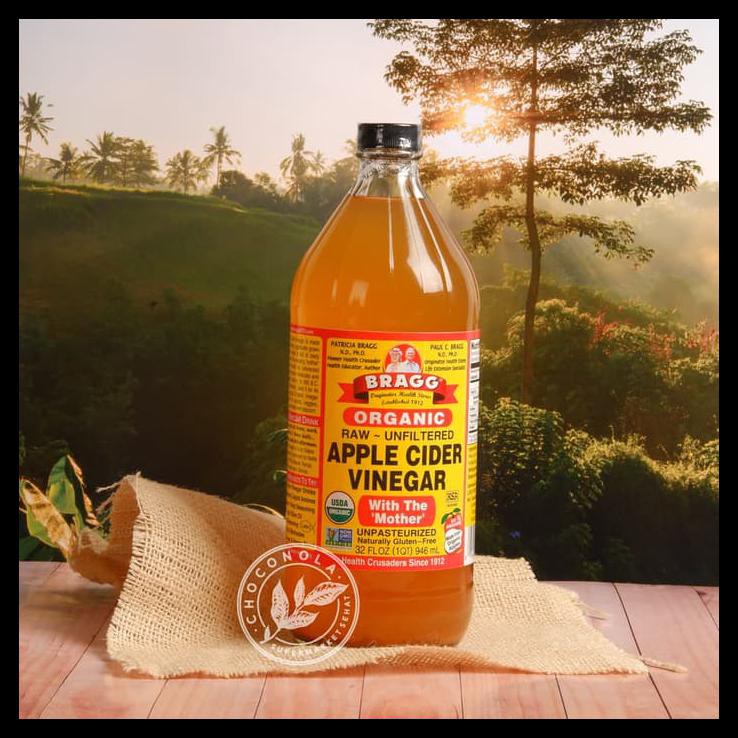 

BIG SALE! Bragg Apple Cider Vinegar ACV Cuka Apel 946 ml